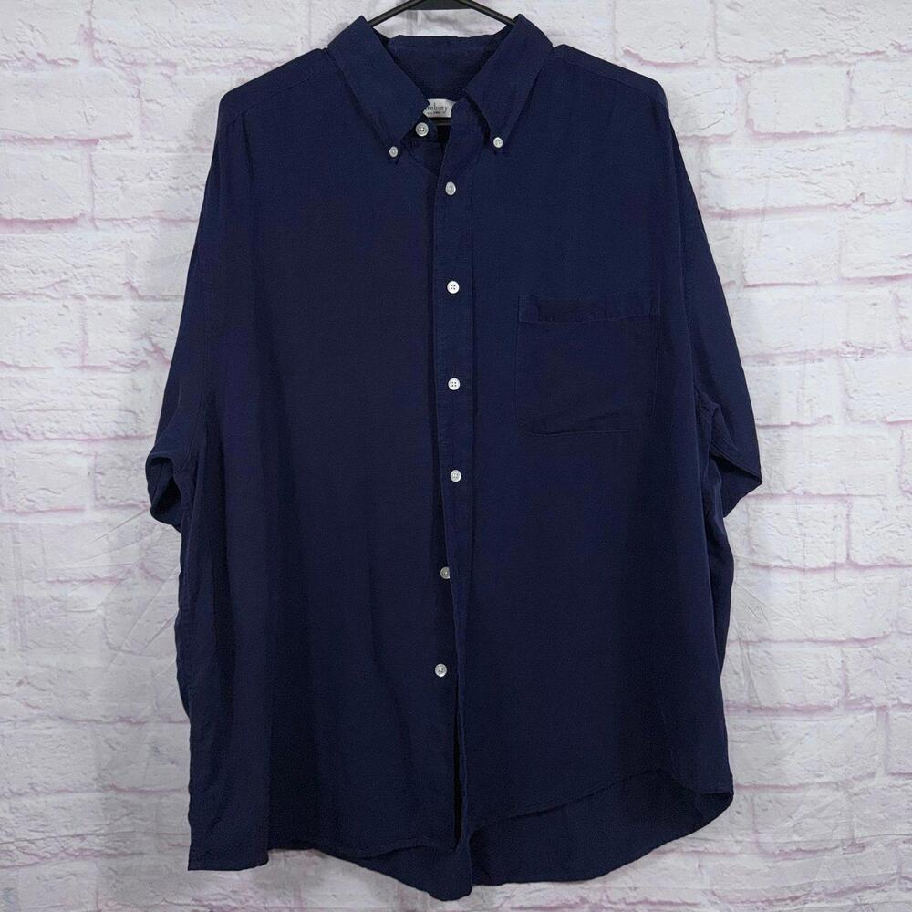 Turnbury XL Navy Blue Button-Up Shirt